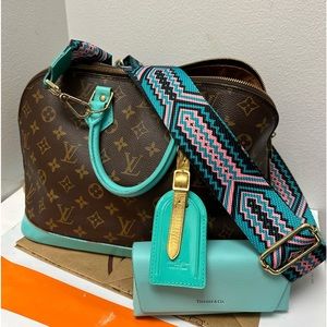 NOT FOR SALE!!! Display only Louis Vuitton Alma revamped!